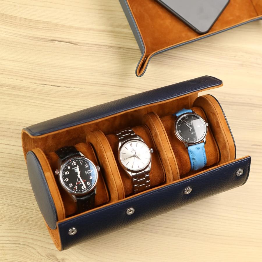 Petra Leather Watch Travel Case - Premium Gift