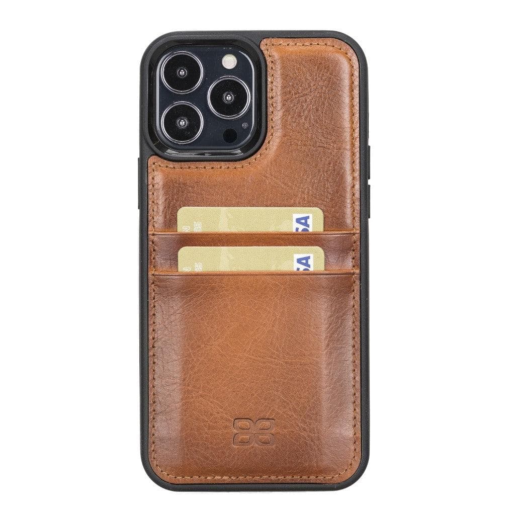 Flex Cover Leather iPhone 13 Pro Max Case with Card Holder