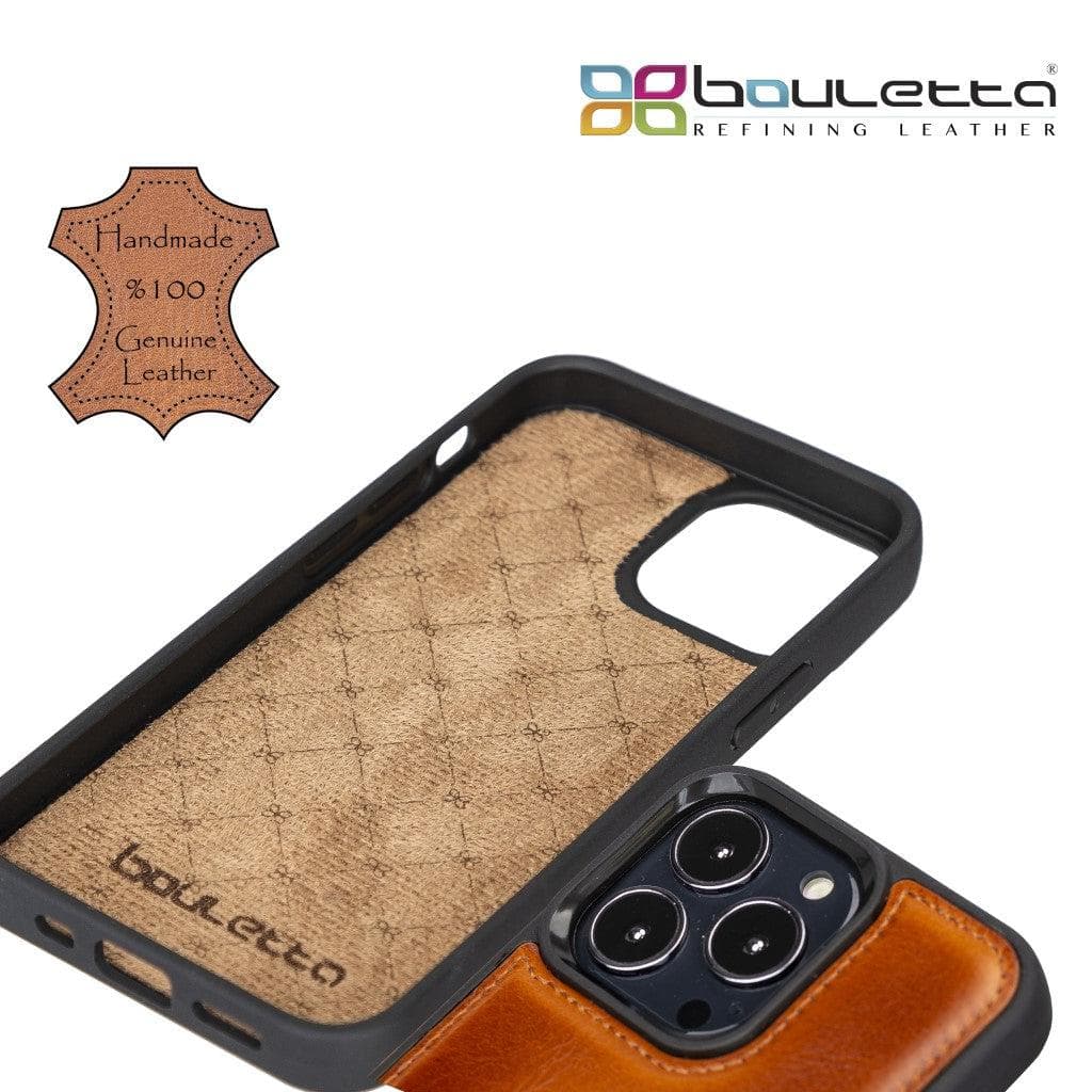 Flex Cover Leather iPhone 13 Pro Max Case with Card Holder