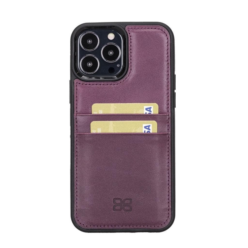Flex Cover Leather iPhone 13 Pro Max Case with Card Holder