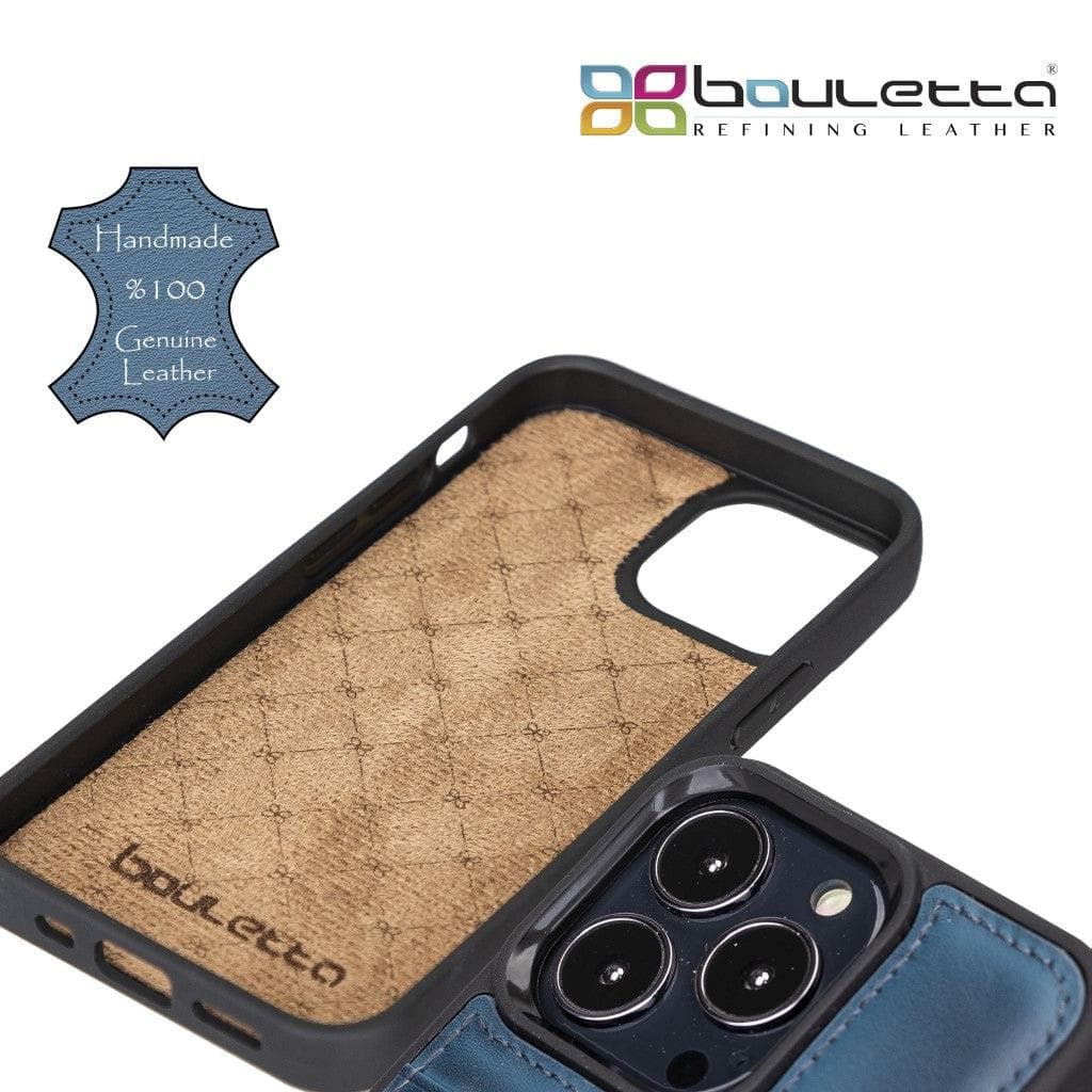 Flex Cover Leather iPhone 13 Pro Max Case with Card Holder
