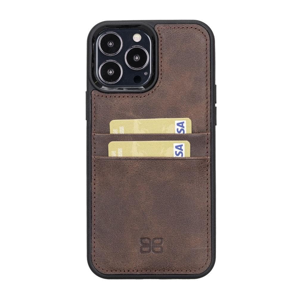 Flex Cover Leather iPhone 13 Pro Max Case with Card Holder