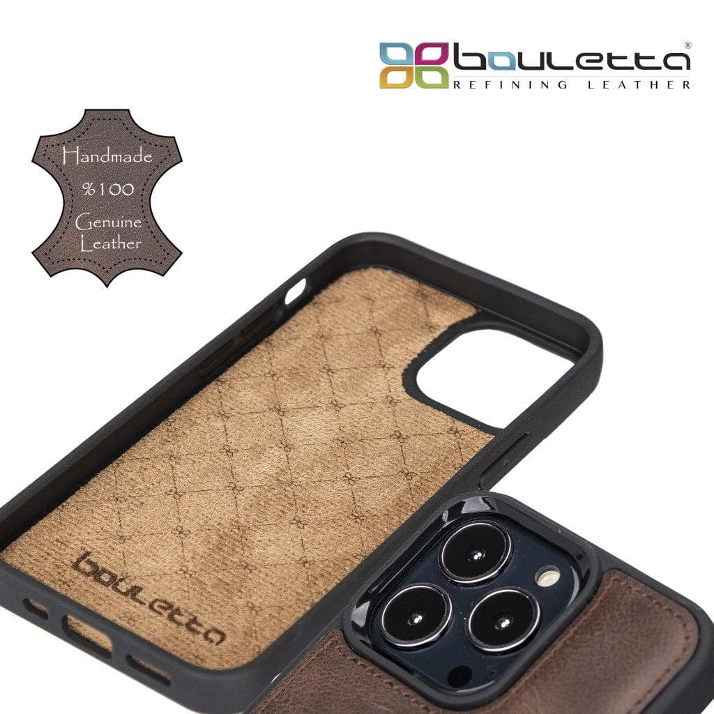 Flex Cover Leather iPhone 13 Case with Card Holder