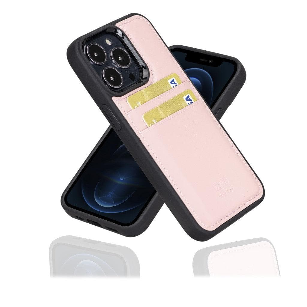 Flex Cover Leather iPhone 13 Pro Max Case with Card Holder