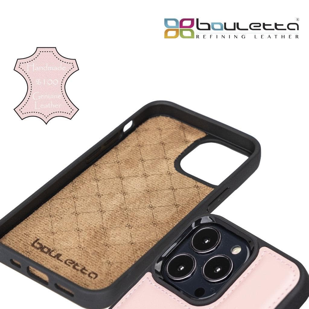 Flex Cover Leather iPhone 13 Pro Max Case with Card Holder
