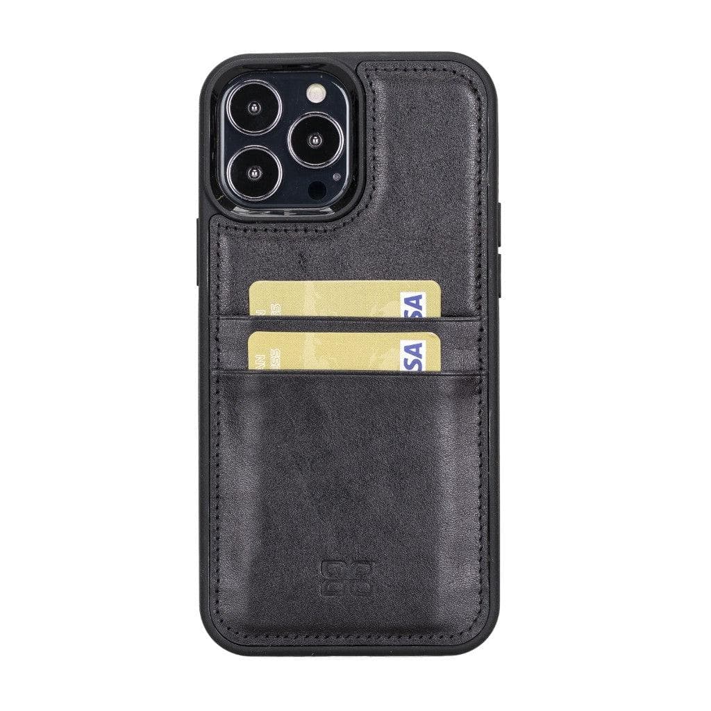 Flex Cover Leather iPhone 13 Pro Max Case with Card Holder