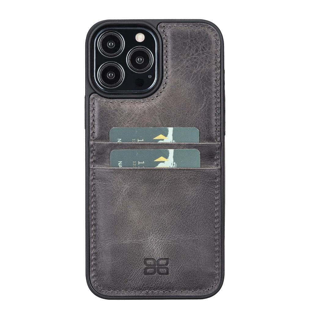Flex Cover Leather iPhone 13 Pro Max Case with Card Holder