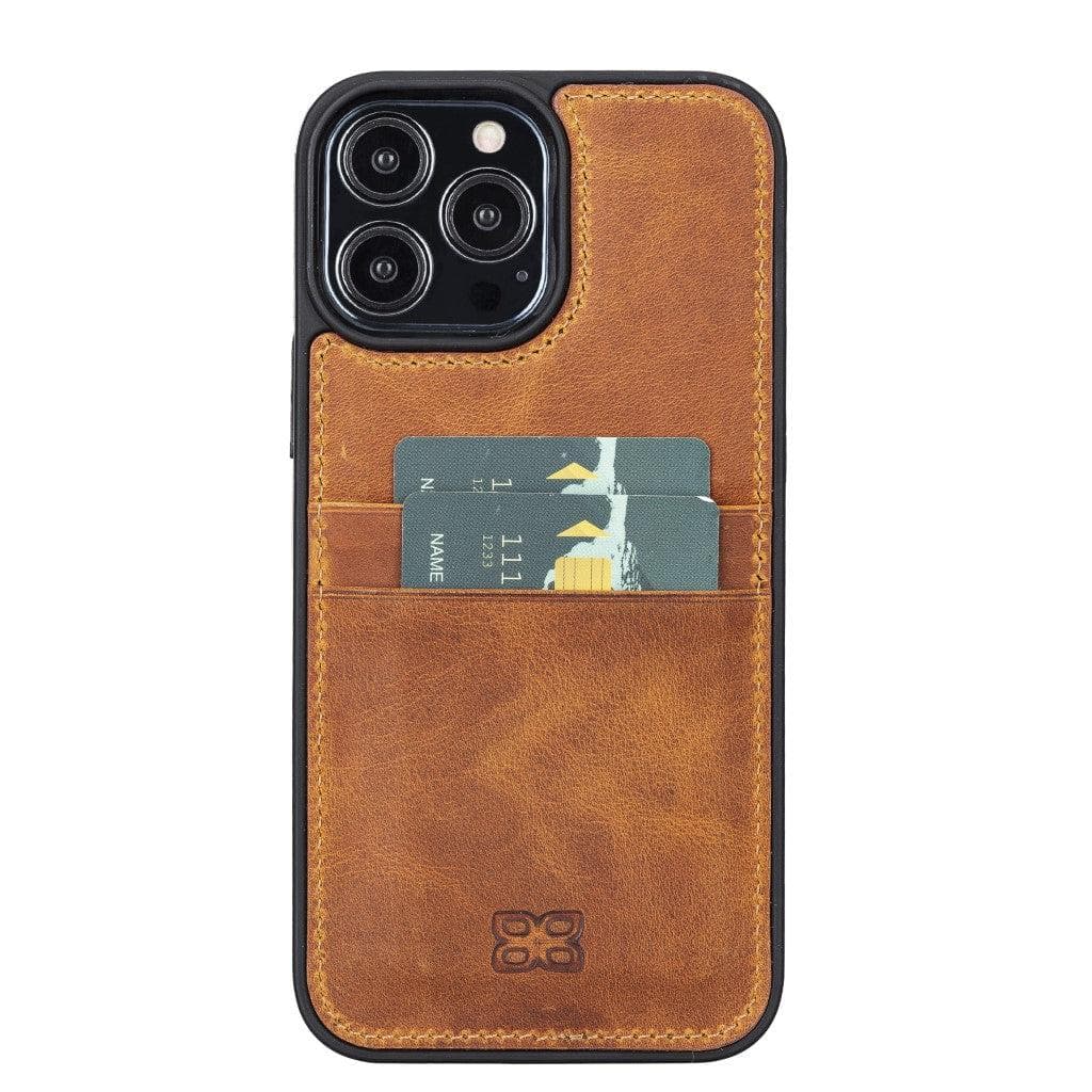 Flex Cover Leather iPhone 13 Pro Max Case with Card Holder