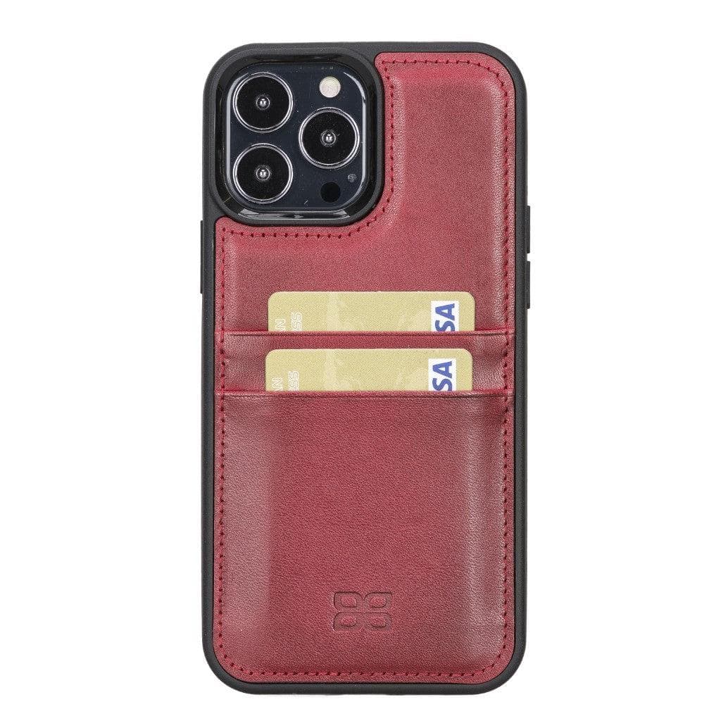 Flex Cover Leather iPhone 13 Pro Max Case with Card Holder