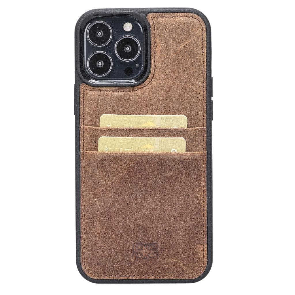 Flex Cover Leather iPhone 13 Pro Max Case with Card Holder
