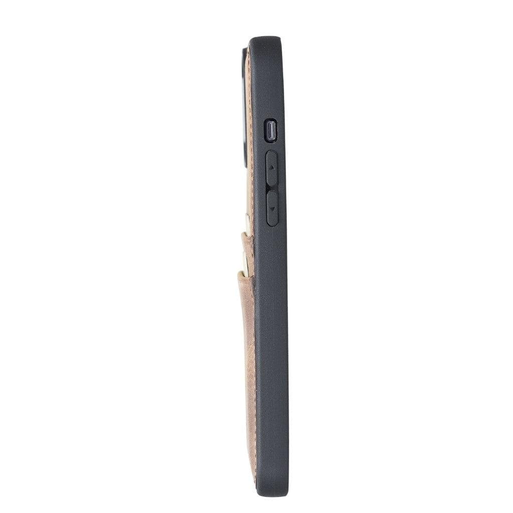 Flex Cover Leather iPhone 13 Pro Max Case with Card Holder
