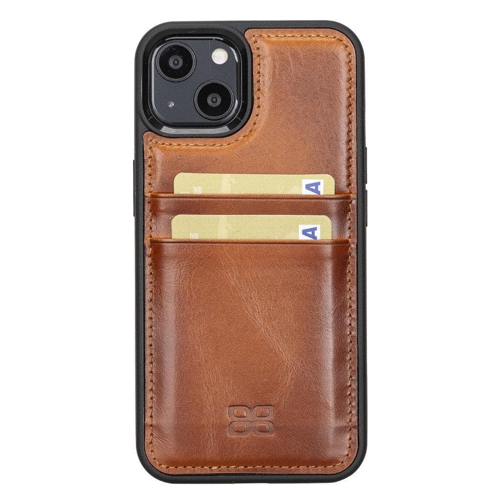Flex Cover Leather iPhone 13 Pro Max Case with Card Holder