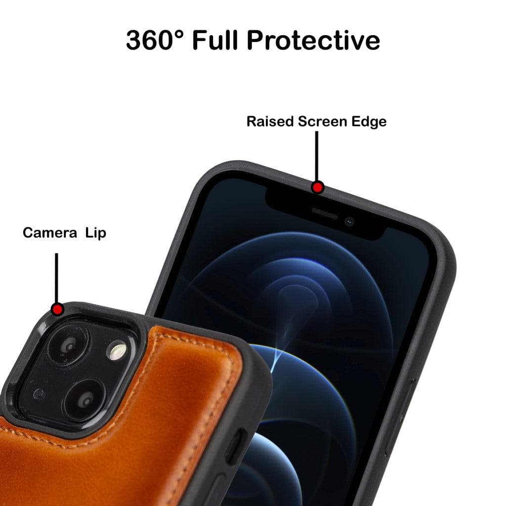 Flex Cover Leather iPhone 13 Pro Max Case with Card Holder