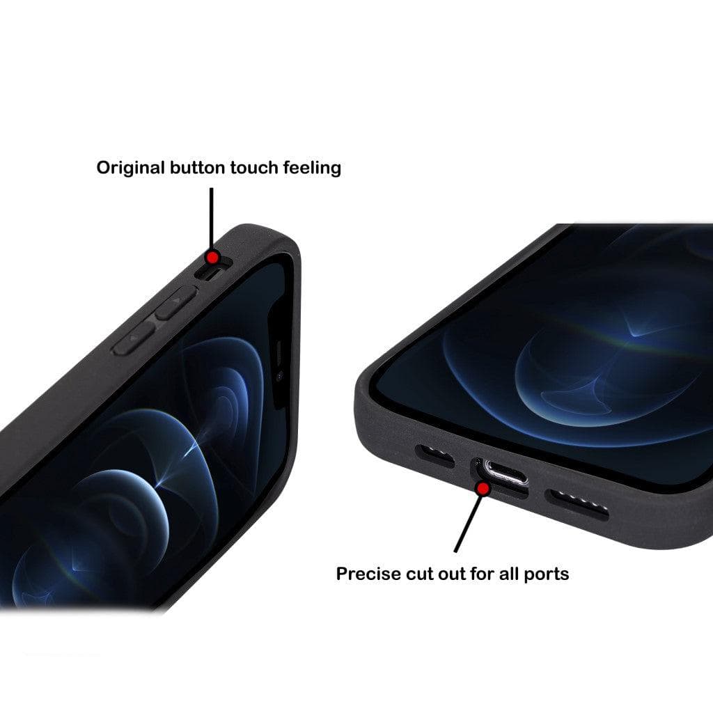 Flex Cover Leather iPhone 13 Pro Max Case with Card Holder