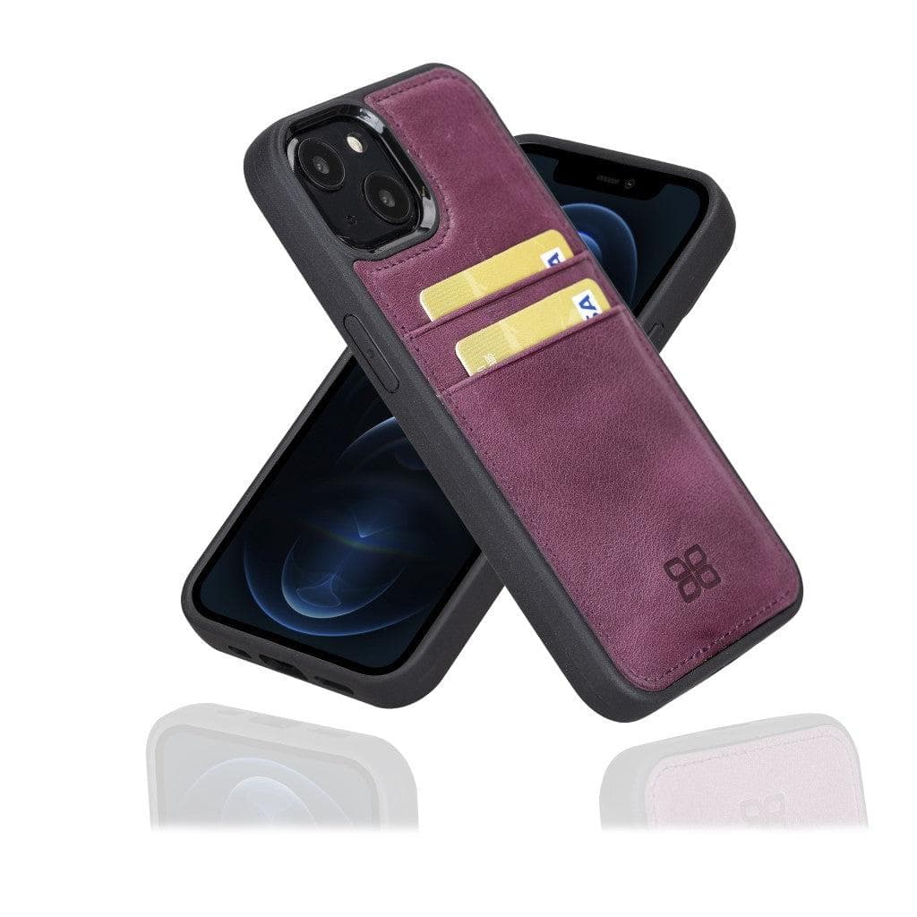 Flex Cover Leather iPhone 13 Pro Max Case with Card Holder