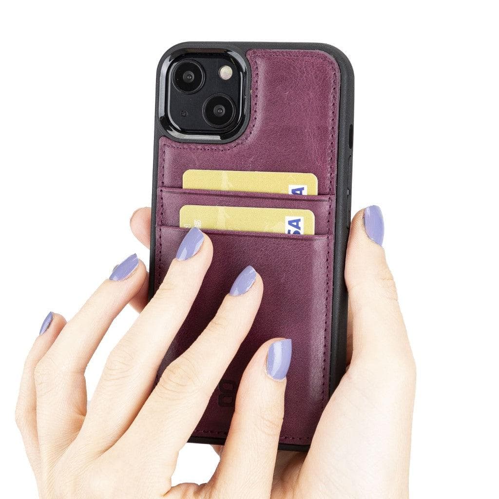 Flex Cover Leather iPhone 13 Pro Max Case with Card Holder