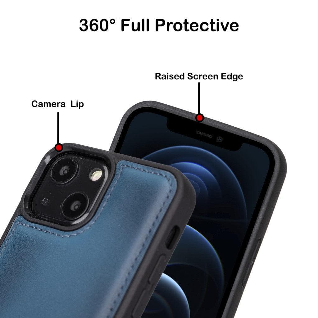 Flex Cover Leather iPhone 13 Pro Max Case with Card Holder