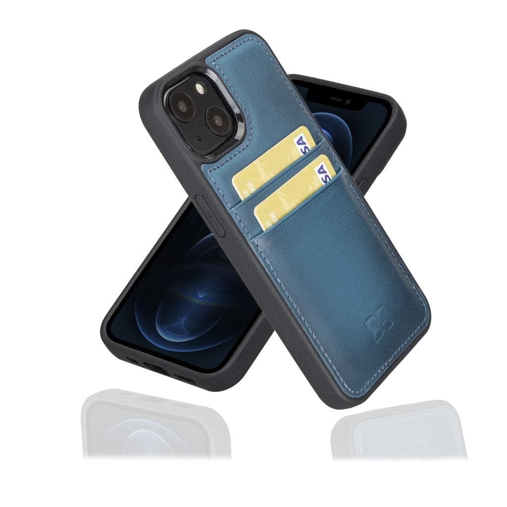 Flex Cover Leather iPhone 13 Case with Card Holder