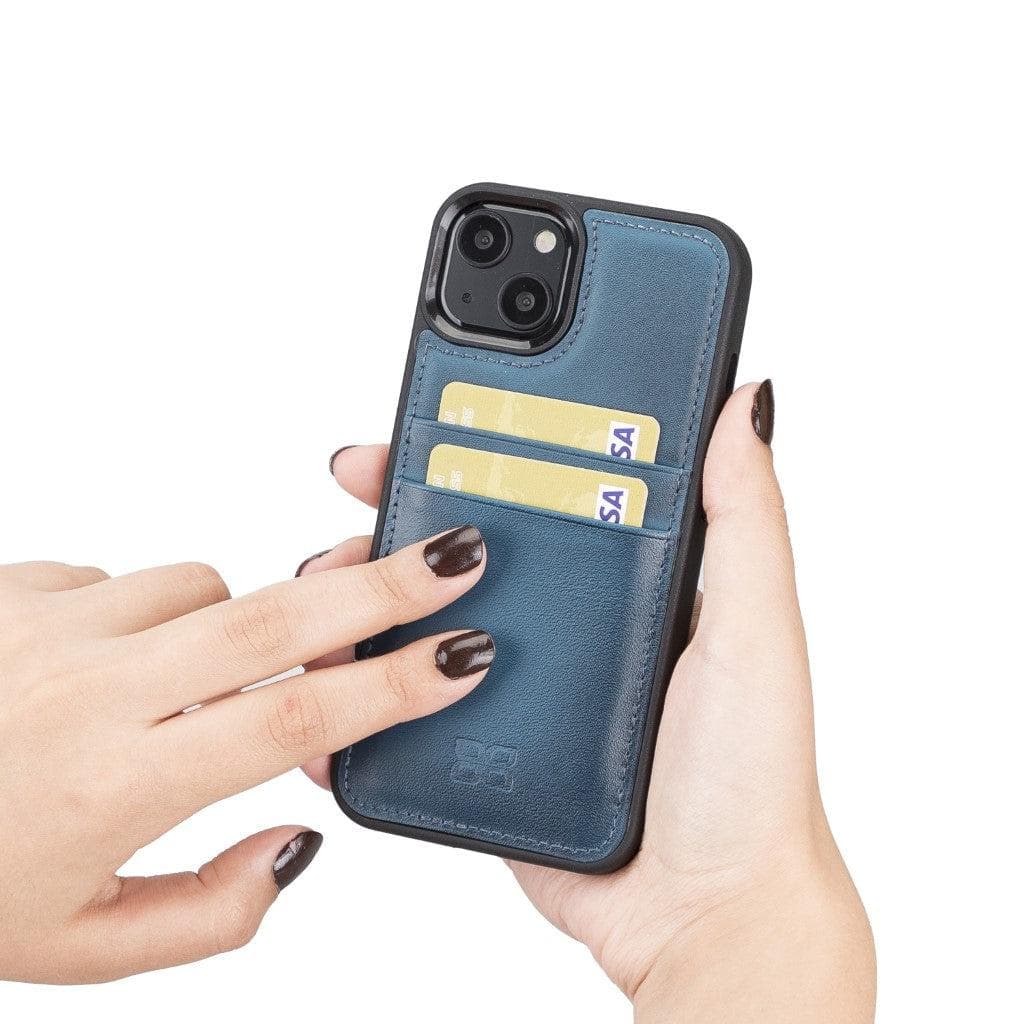 Flex Cover Leather iPhone 13 Pro Max Case with Card Holder