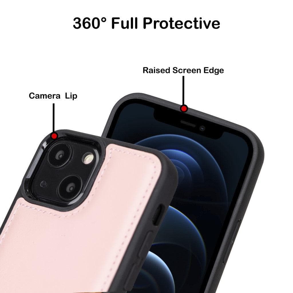 Flex Cover Leather iPhone 13 Pro Max Case with Card Holder