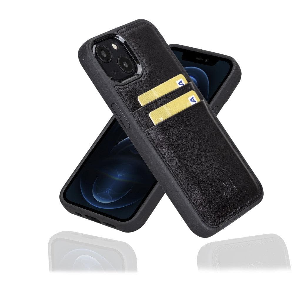 Flex Cover Leather iPhone 13 Pro Max Case with Card Holder