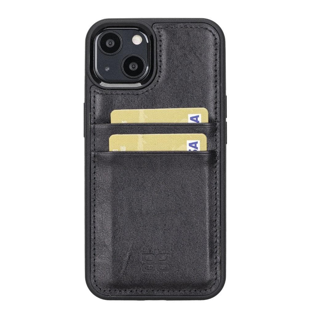 Flex Cover Leather iPhone 13 Pro Case with Card Holder