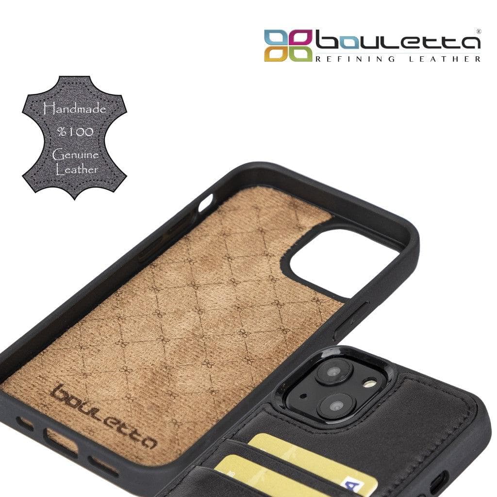 Flex Cover Leather iPhone 13 Pro Max Case with Card Holder