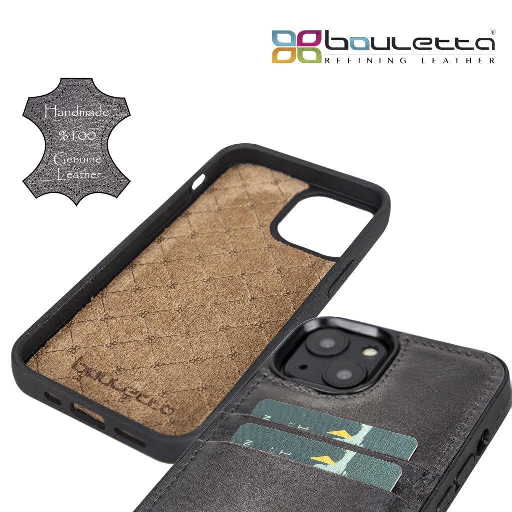 Flex Cover Leather iPhone 13 Pro Max Case with Card Holder