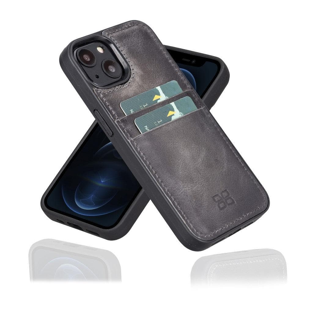 Flex Cover Leather iPhone 13 Pro Max Case with Card Holder