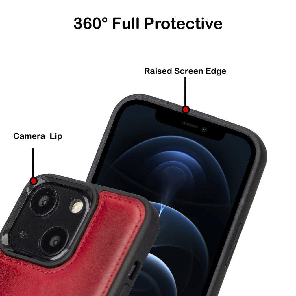 Flex Cover Leather iPhone 13 Pro Max Case with Card Holder