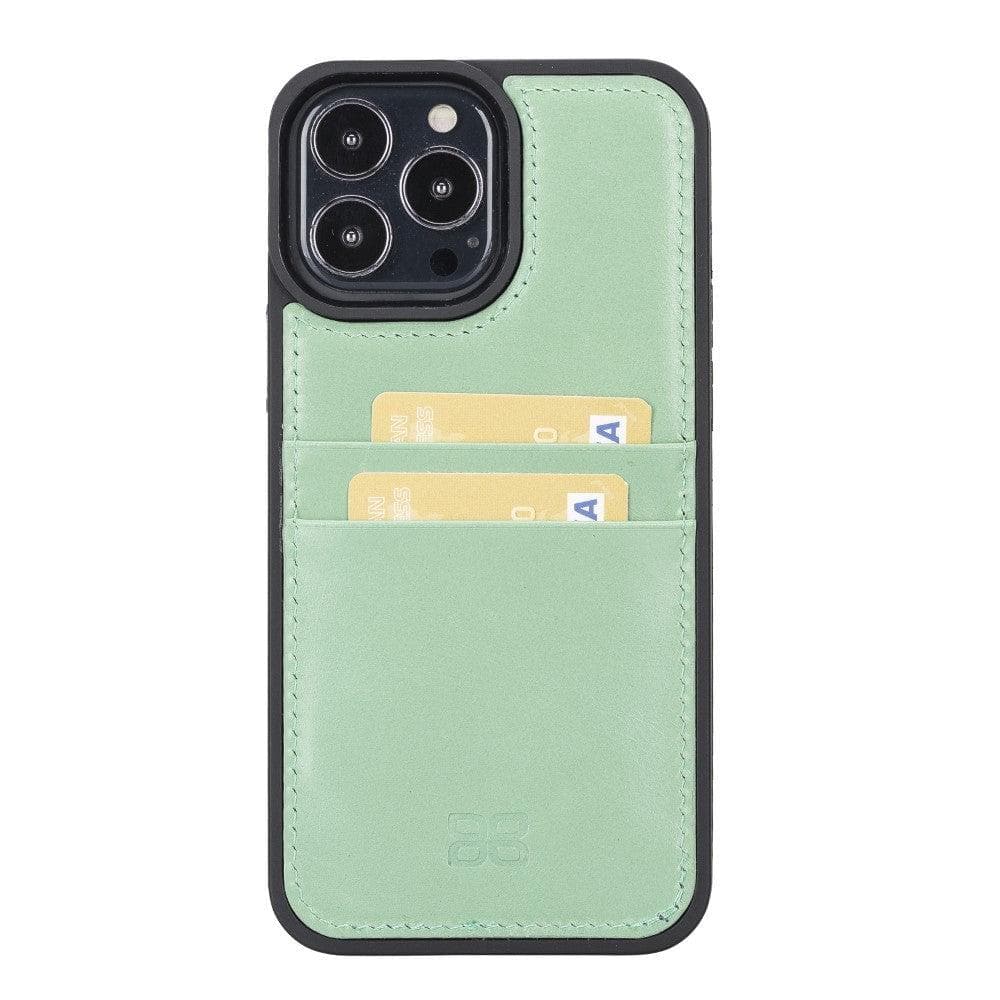 Flex Cover Leather iPhone 13 Pro Max Case with Card Holder