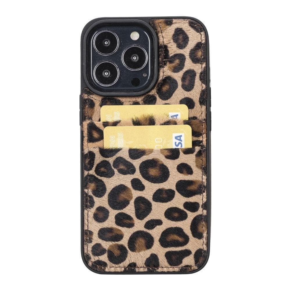 Flex Cover Leather iPhone 13 Pro Max Case with Card Holder