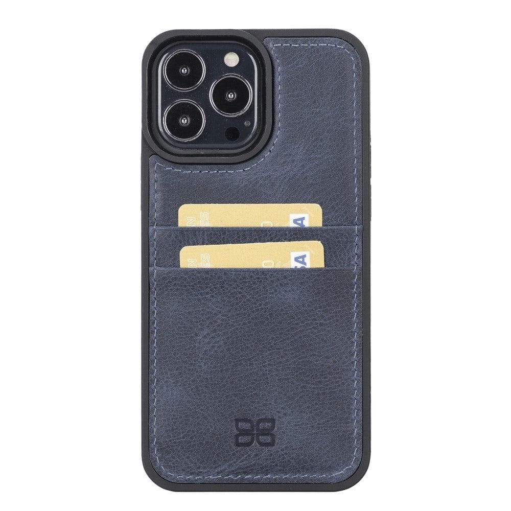 Flex Cover Leather iPhone 13 Pro Max Case with Card Holder