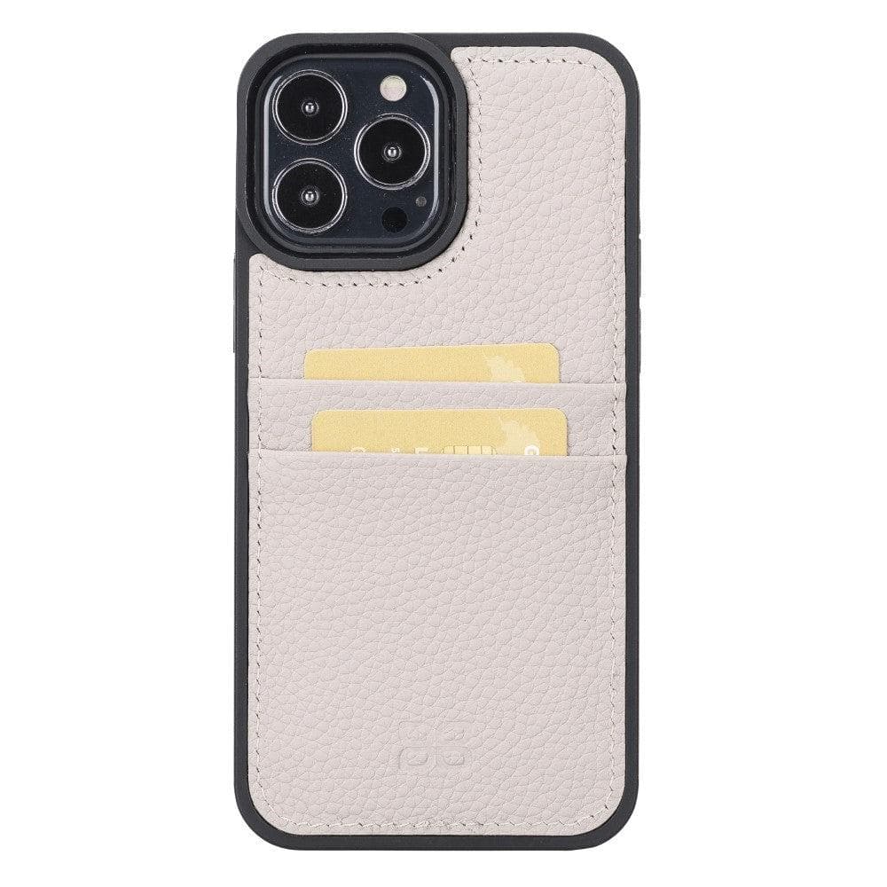 Flex Cover Leather iPhone 13 Pro Max Case with Card Holder