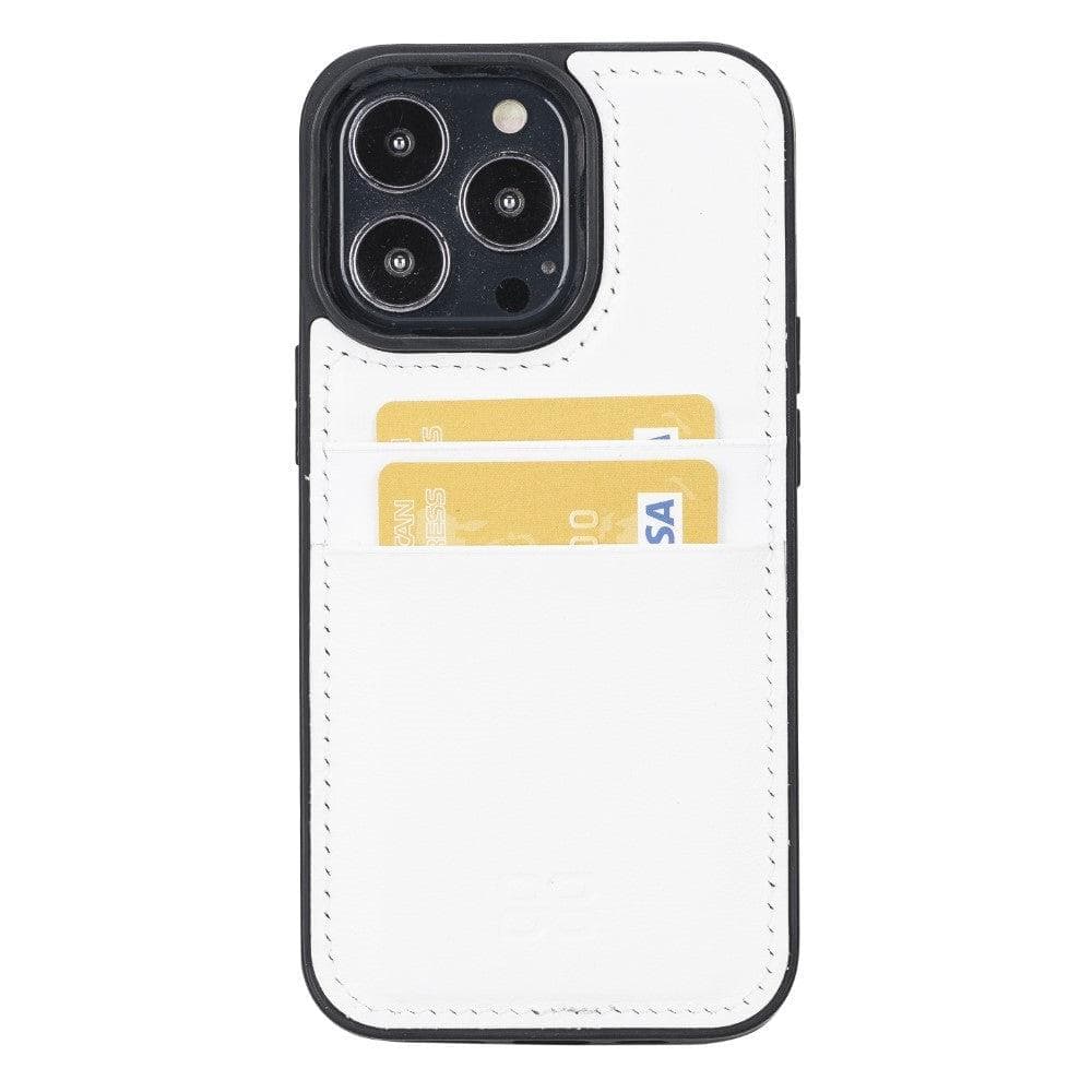 Flex Cover Leather iPhone 13 Pro Max Case with Card Holder