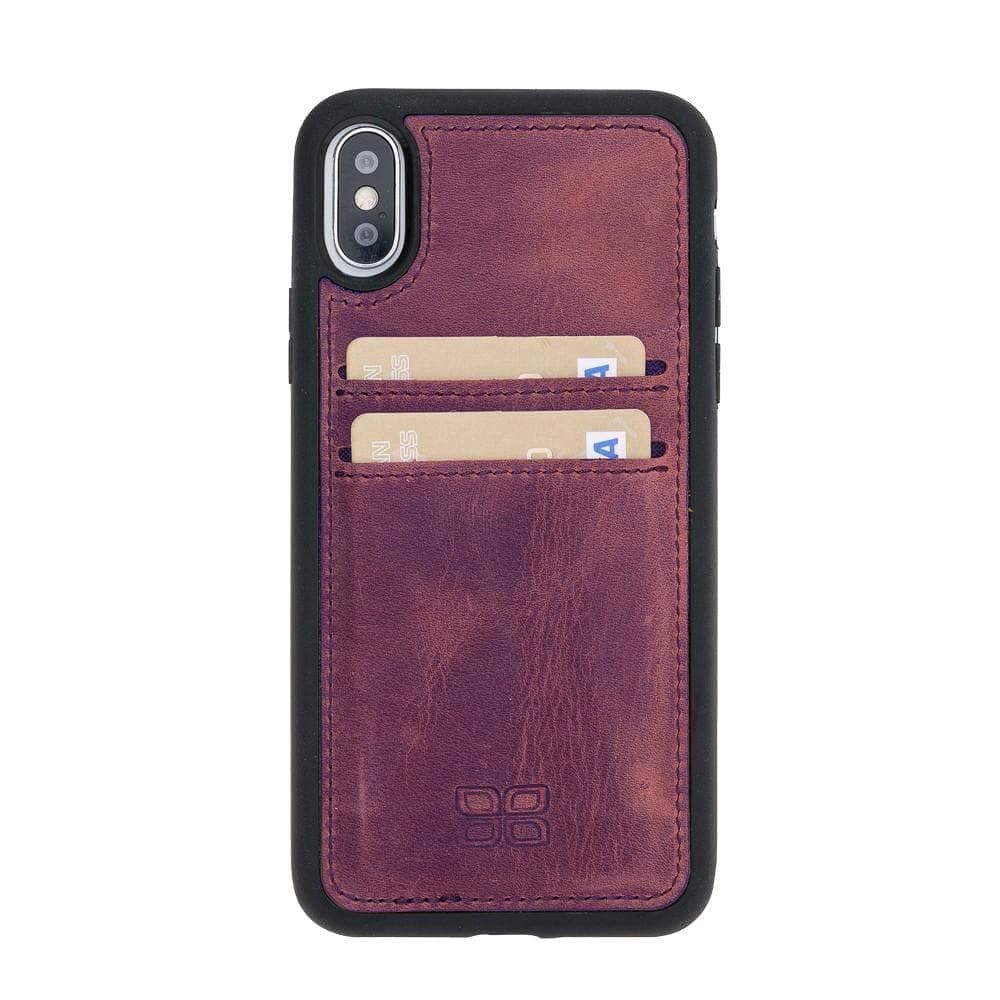 Flex Cover Leather iPhone XS Max Case with Card Holder