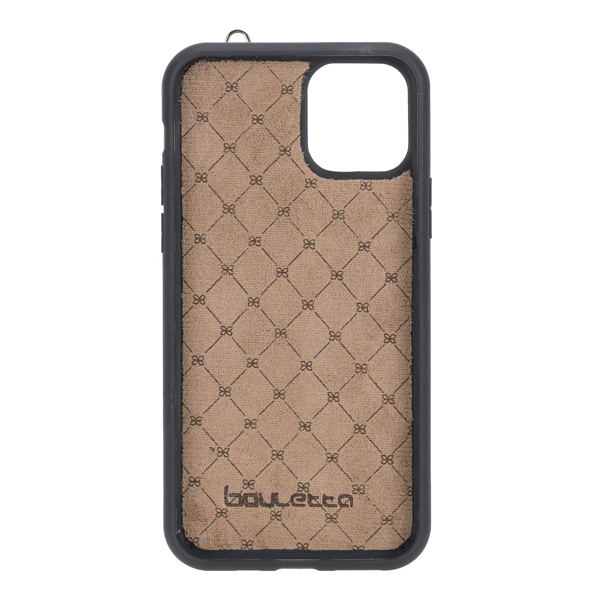 Flex Cover Leather iPhone 11 Pro Max Case with Card Holder & Hand Strap