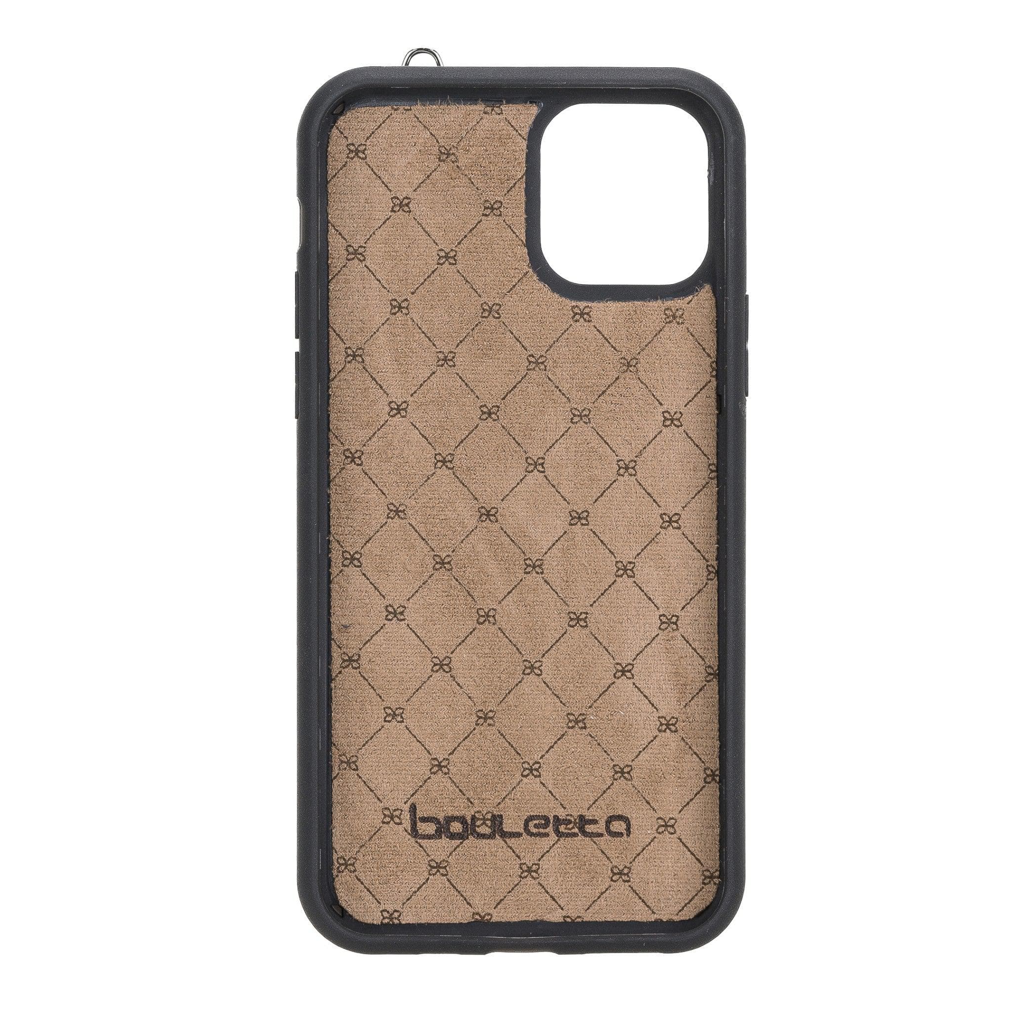 Flex Cover Leather iPhone 11 Pro Max Case with Card Holder & Hand Strap