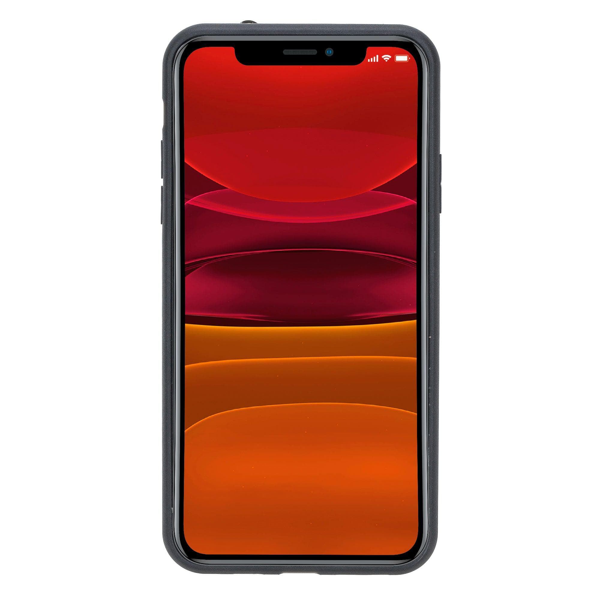 Flex Cover Leather iPhone 11 Pro Max Case with Card Holder & Hand Strap