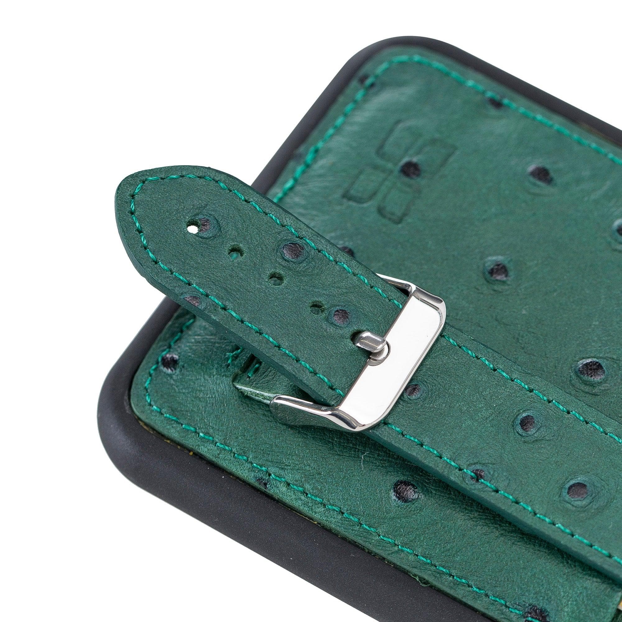 Flex Cover Leather iPhone 11 Pro Max Case with Card Holder & Hand Strap