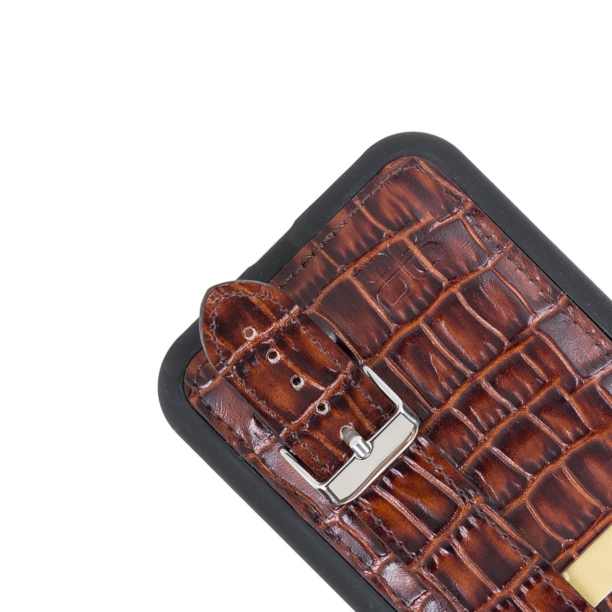 Flex Cover Leather iPhone 11 Pro Max Case with Card Holder & Hand Strap