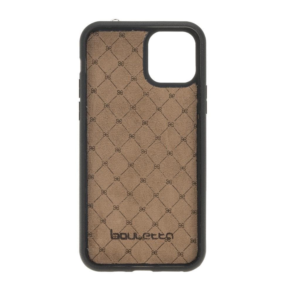 Flex Cover Leather iPhone 11 Pro Max Case with Card Holder & Hand Strap
