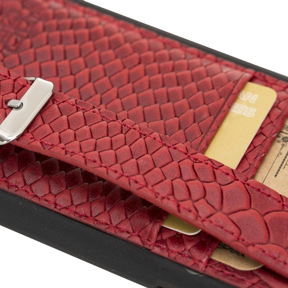 Flex Cover Leather iPhone 11 Pro Max Case with Card Holder & Hand Strap