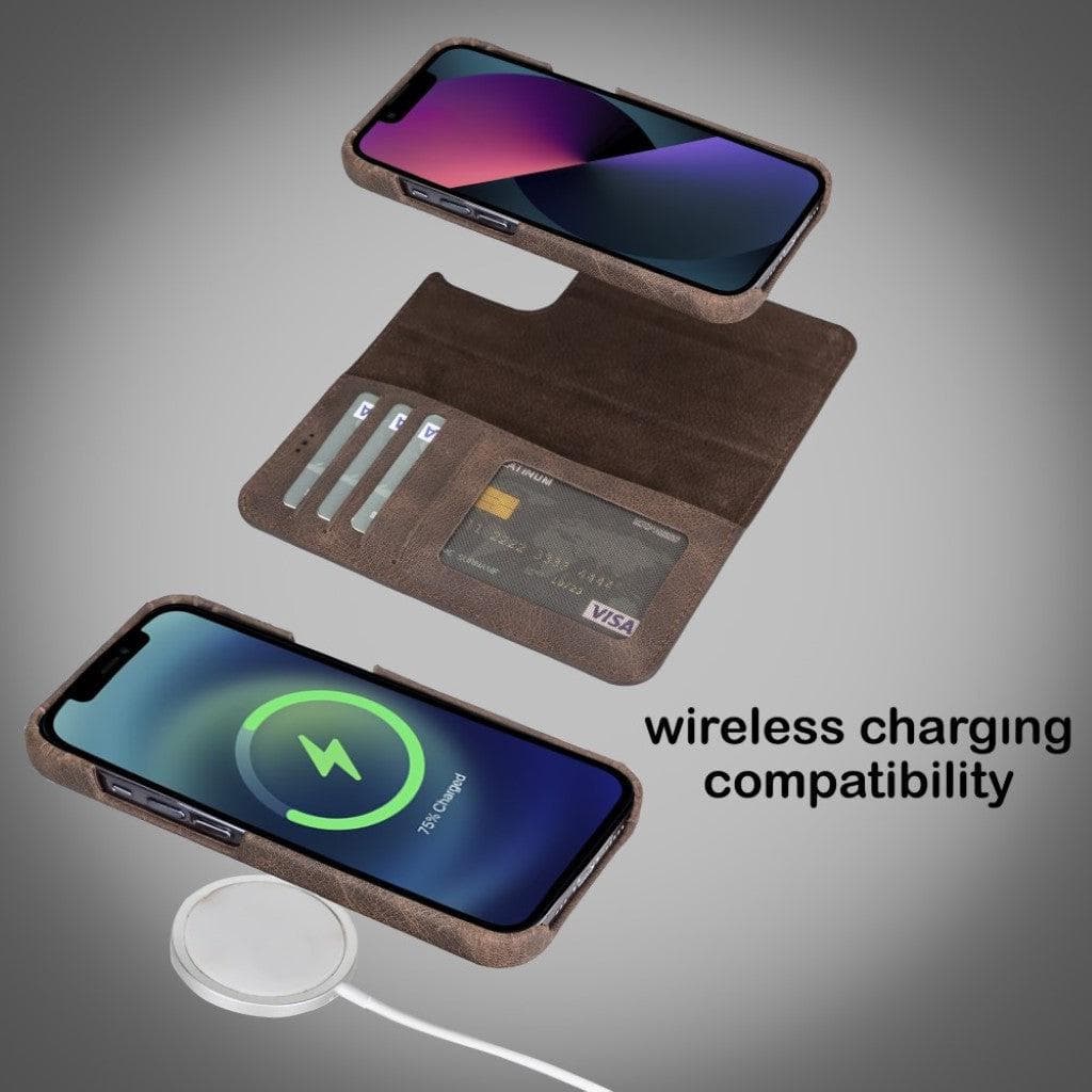 F360 Magic Leather iPhone 13 Pro Detachable Wallet Case
