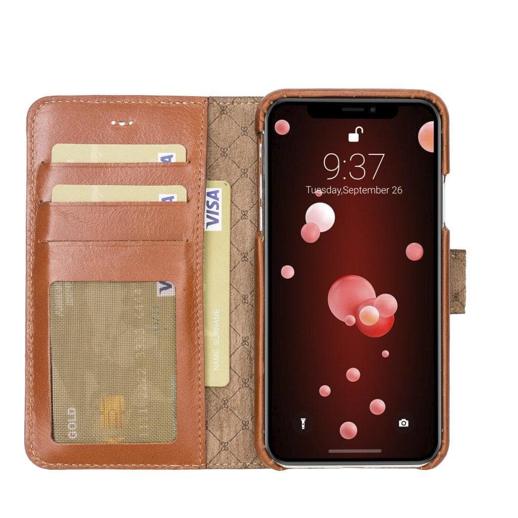 F360 Magic Leather iPhone XS / X Detachable Wallet Case