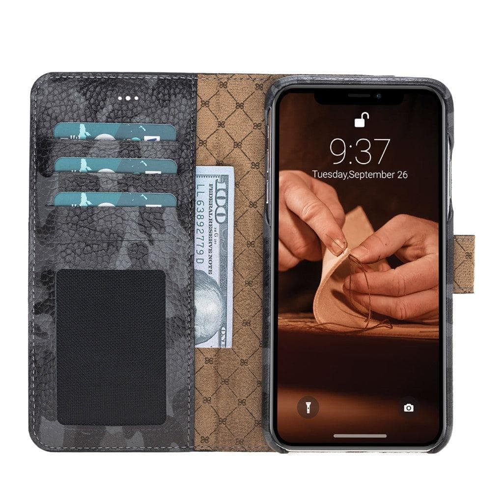 F360 Magic Leather iPhone XS Max Detachable Wallet Case