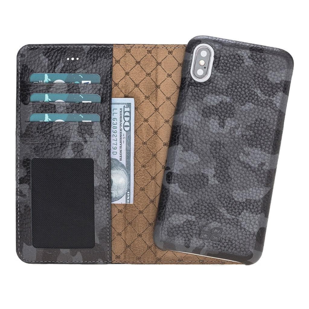 F360 Magic Leather iPhone XS Max Detachable Wallet Case