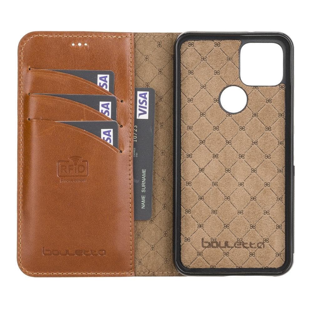Magic Google Pixel 5 Leather Detachable Wallet Case