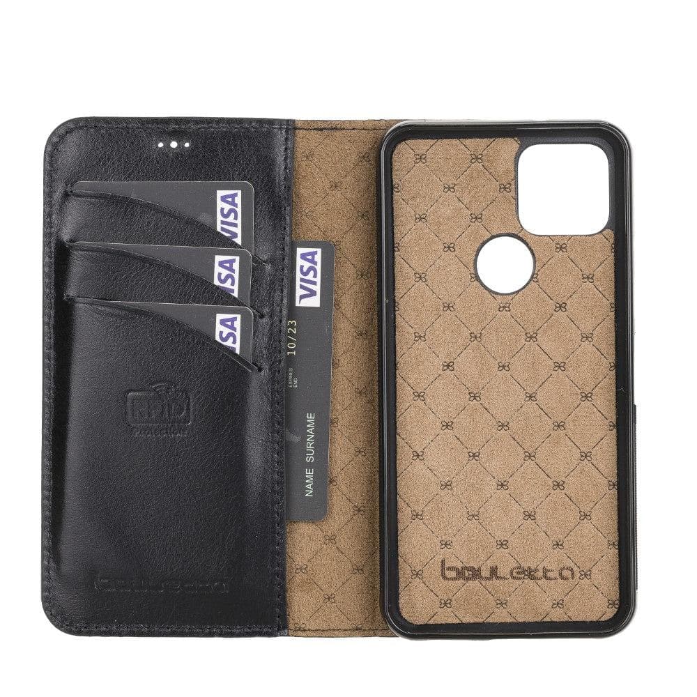 Magic Google Pixel 5 Leather Detachable Wallet Case