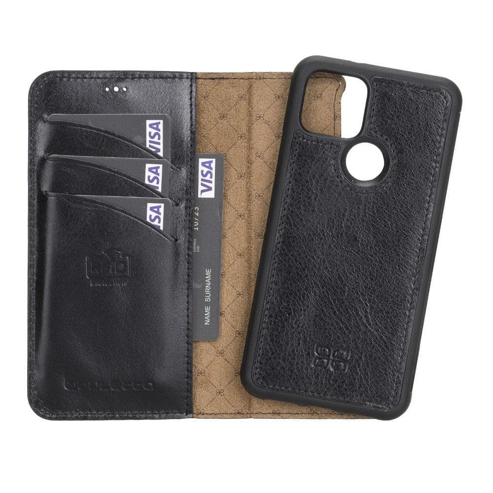 Magic Google Pixel 5 Leather Detachable Wallet Case
